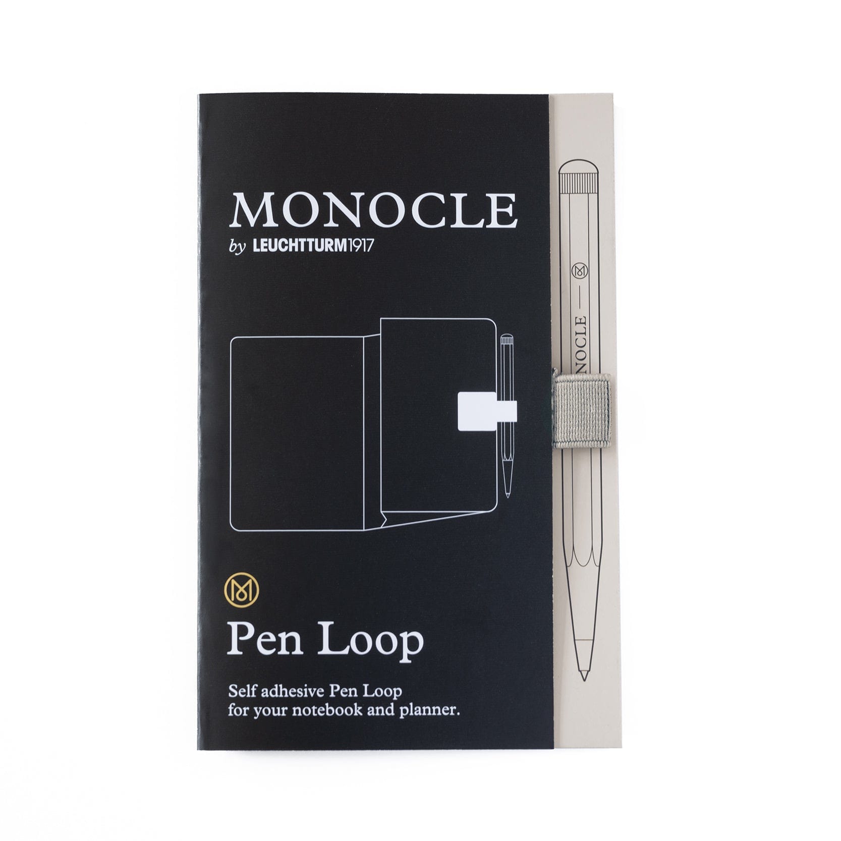 Pen Loop Monocle by LEUCHTTURM1917 - Light Grey - -