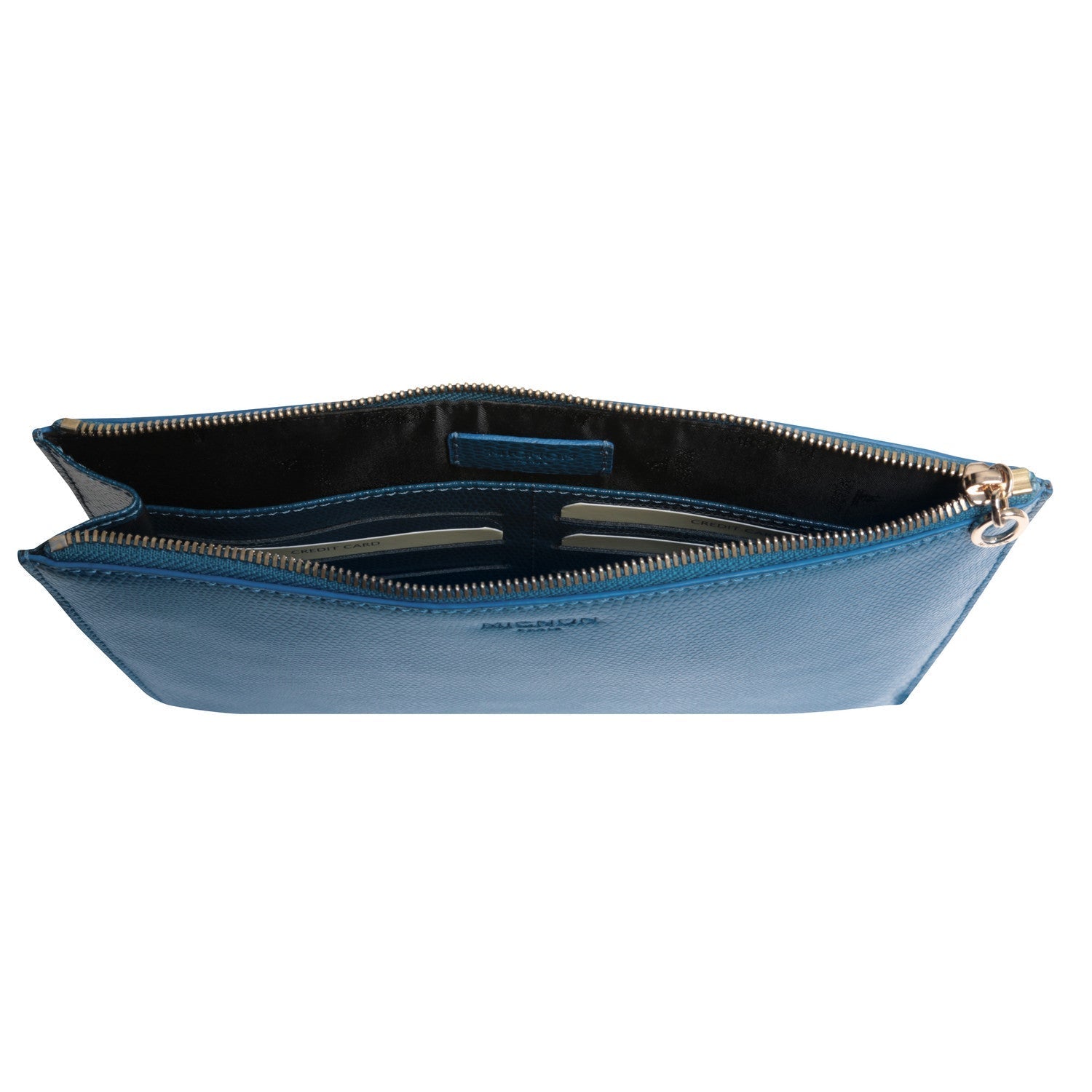 Pochette Mignon Bornéo - Bleu Canard - -