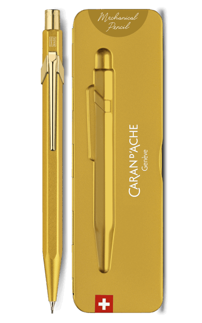 Porte-mine CARAN D'ACHE 849 PREMIUM Goldbar - Medium (M) - Or - 7630002349338