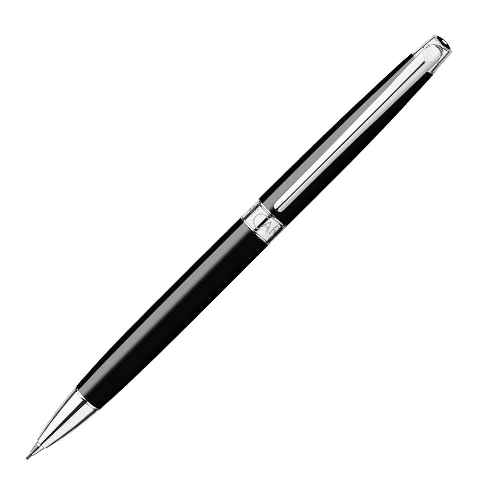 Porte-mine CARAN D'ACHE Léman Slim Noir Ébène - 0.7 - Noir ébène - -