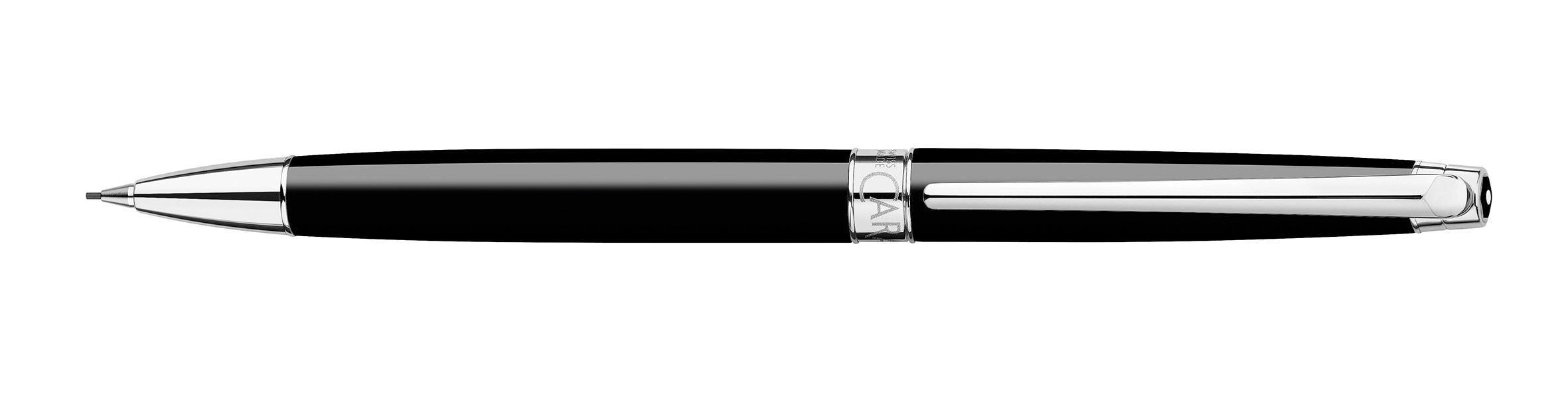 Porte-mine CARAN D'ACHE Léman Slim Noir Ébène - 0.7 - Noir ébène - -