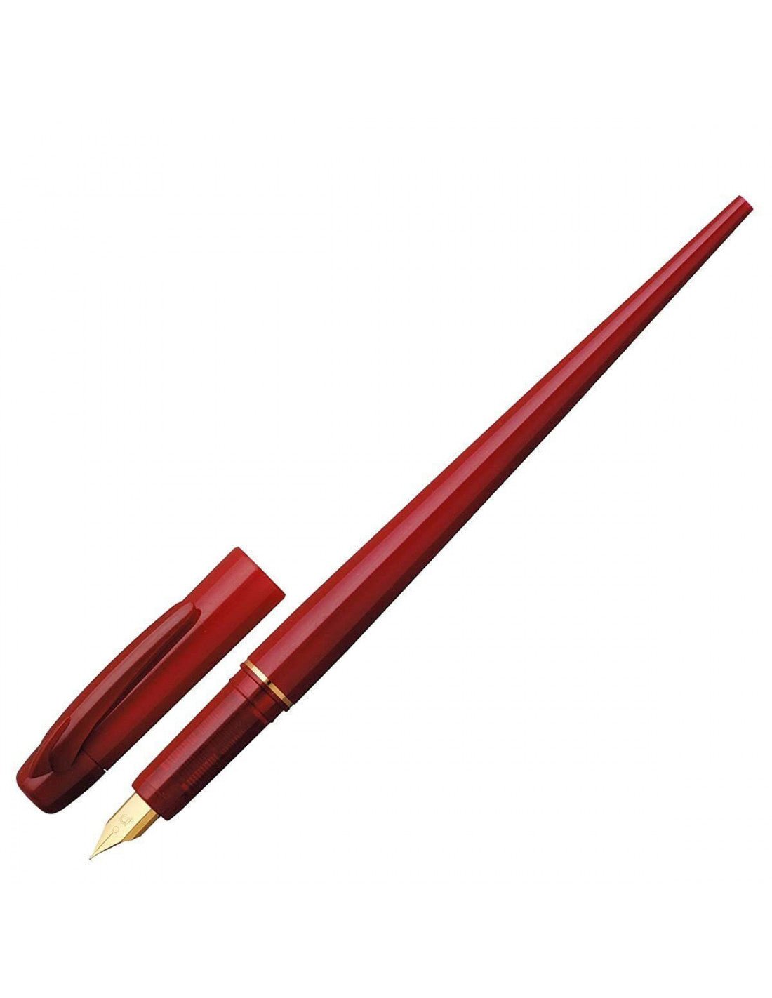 Porte plume PLATINUM Disk Pen - Extra-fine (EF) - Red - -