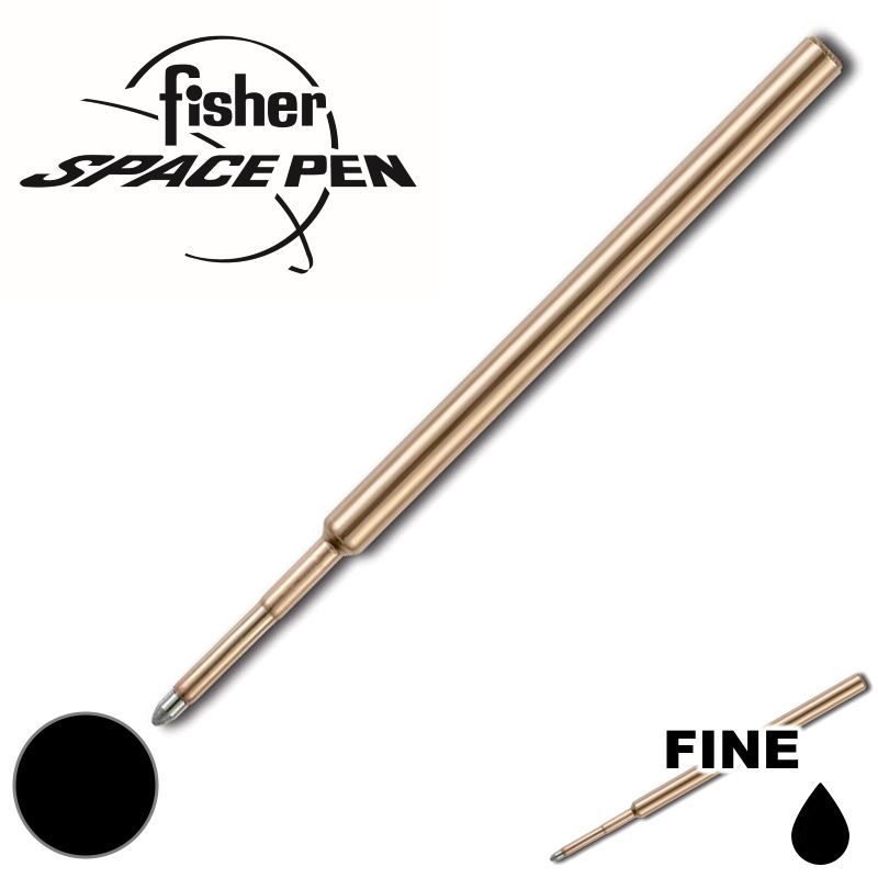 Recharge FISHER SPACE stylo bille - Fine (F) - Noir - 747609111415