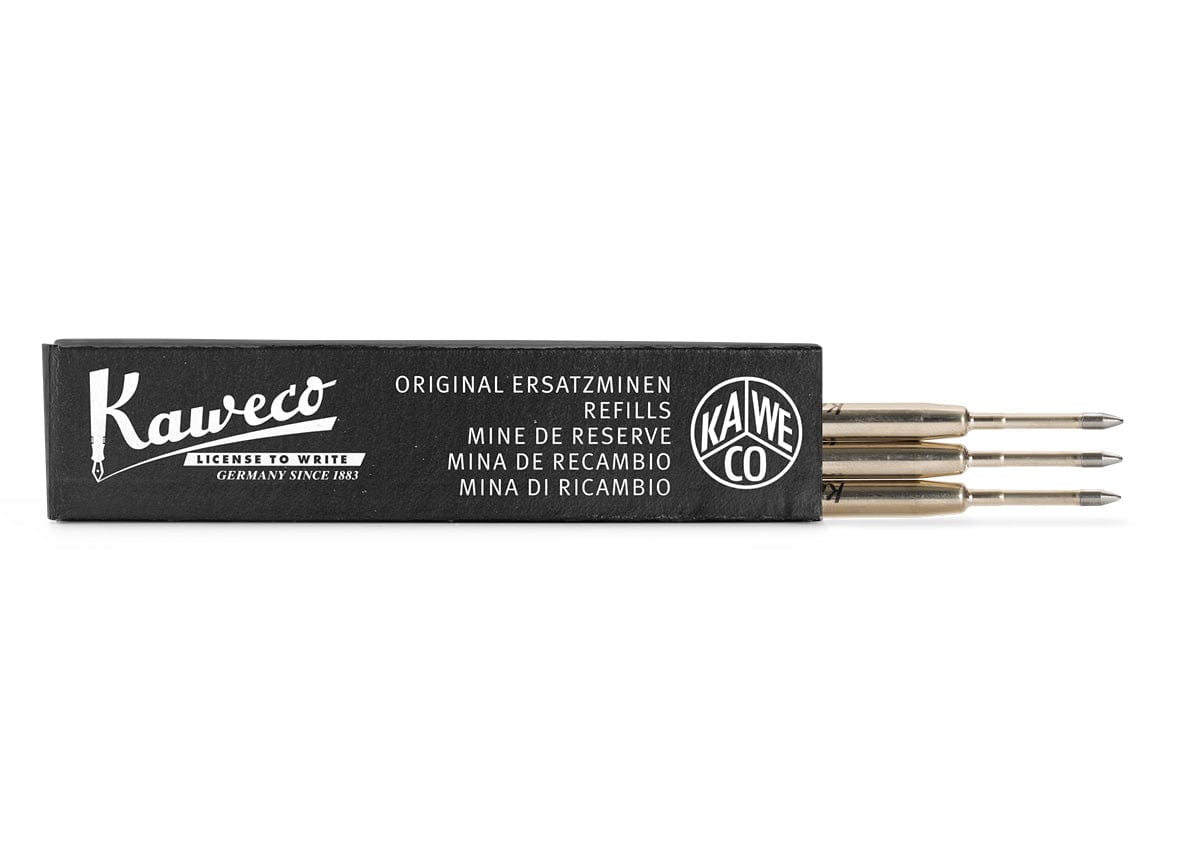 Recharge KAWECO stylo bille G2 - 0.8 - Noir - 4250278604196