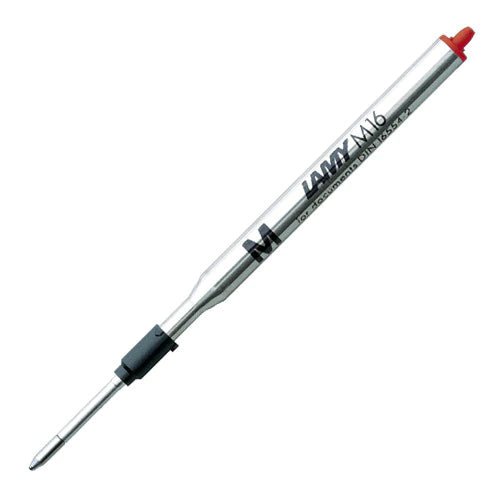 Recharge LAMY stylo bille - M16 - Medium (M) - Rouge - 4014519001515