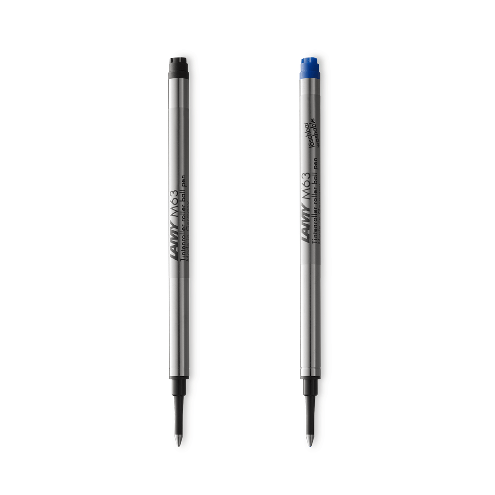 Recharge LAMY stylo roller - M63 - Medium (M) - Bleu effaçable - 4014519185604