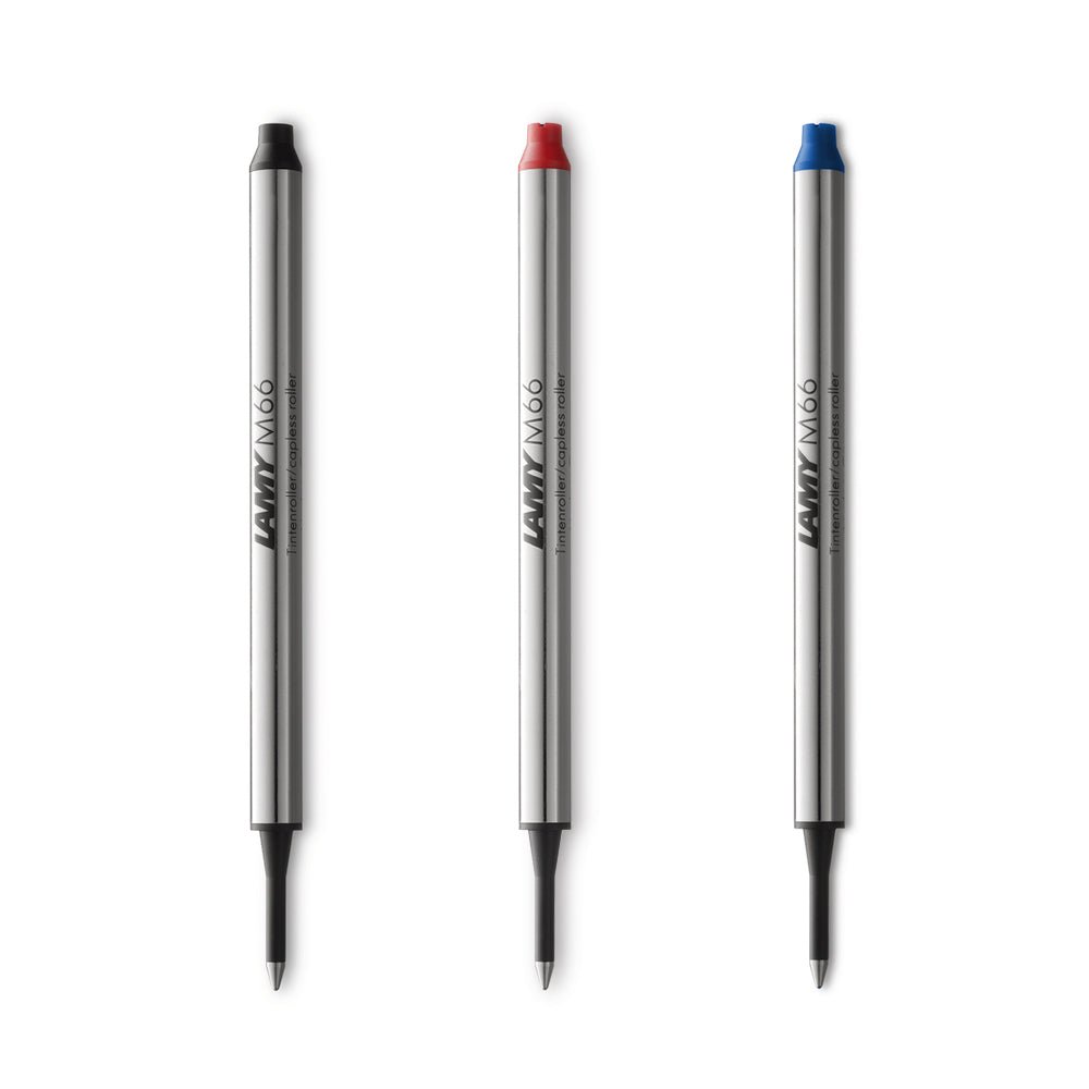 Recharge LAMY stylo roller - M66 - Medium (M) - Bleu effaçable - 4014519057574