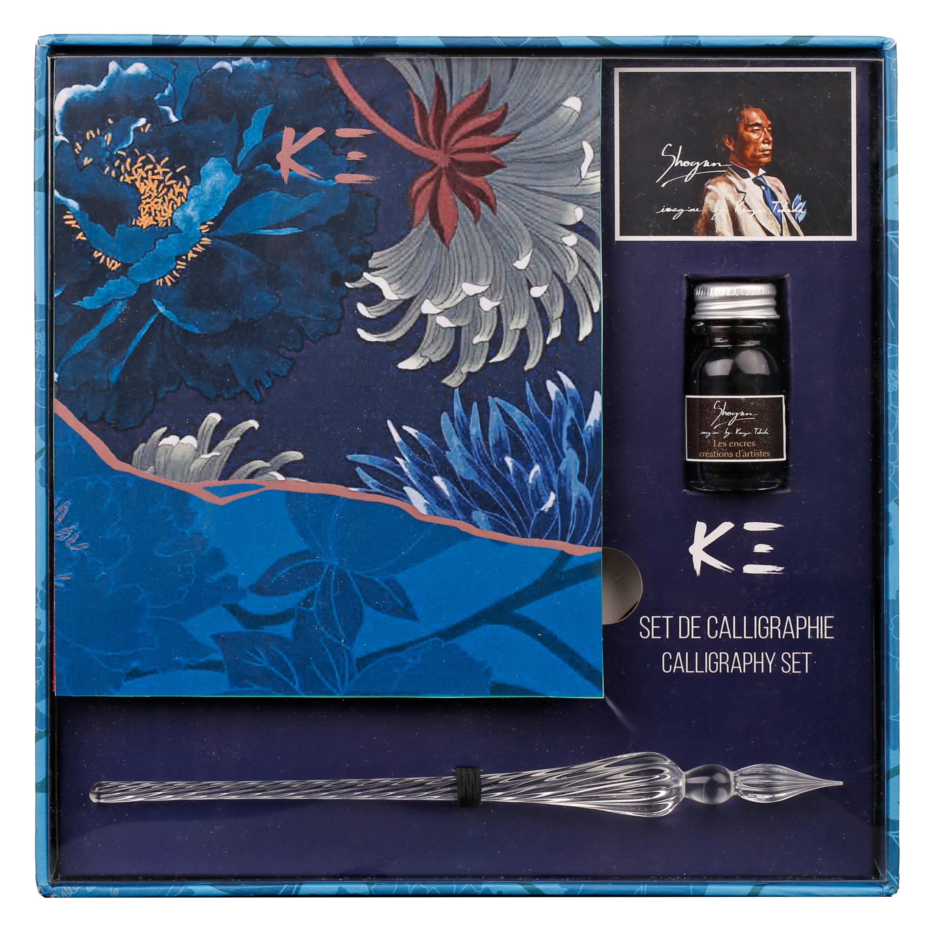 Set de calligraphie KENZO K3 blue - 10 ml - Shogun - 3329681159133