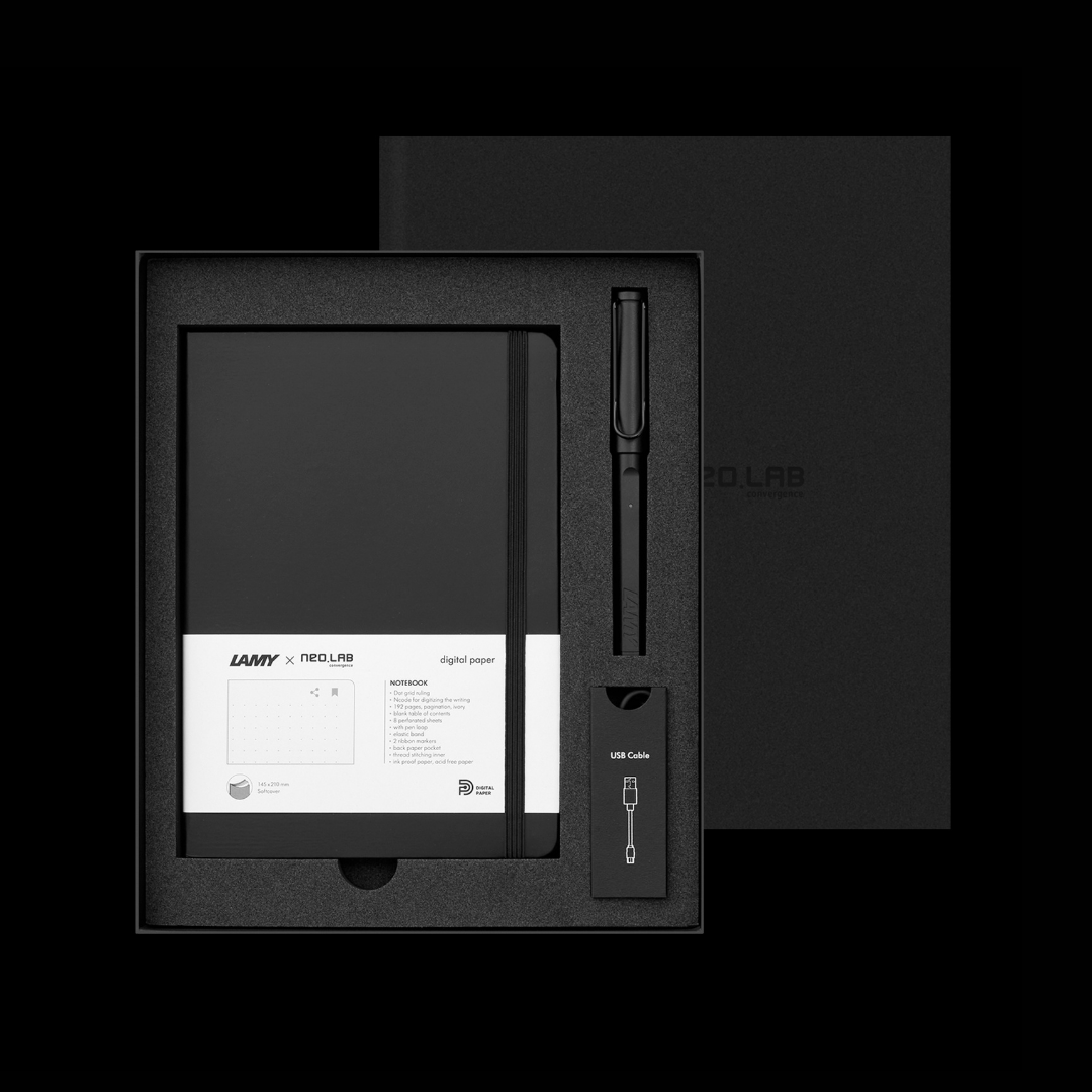 Set LAMY Safari All Black ncode - Smartpen & Carnet numérique - Digital - Black - 4014519744955