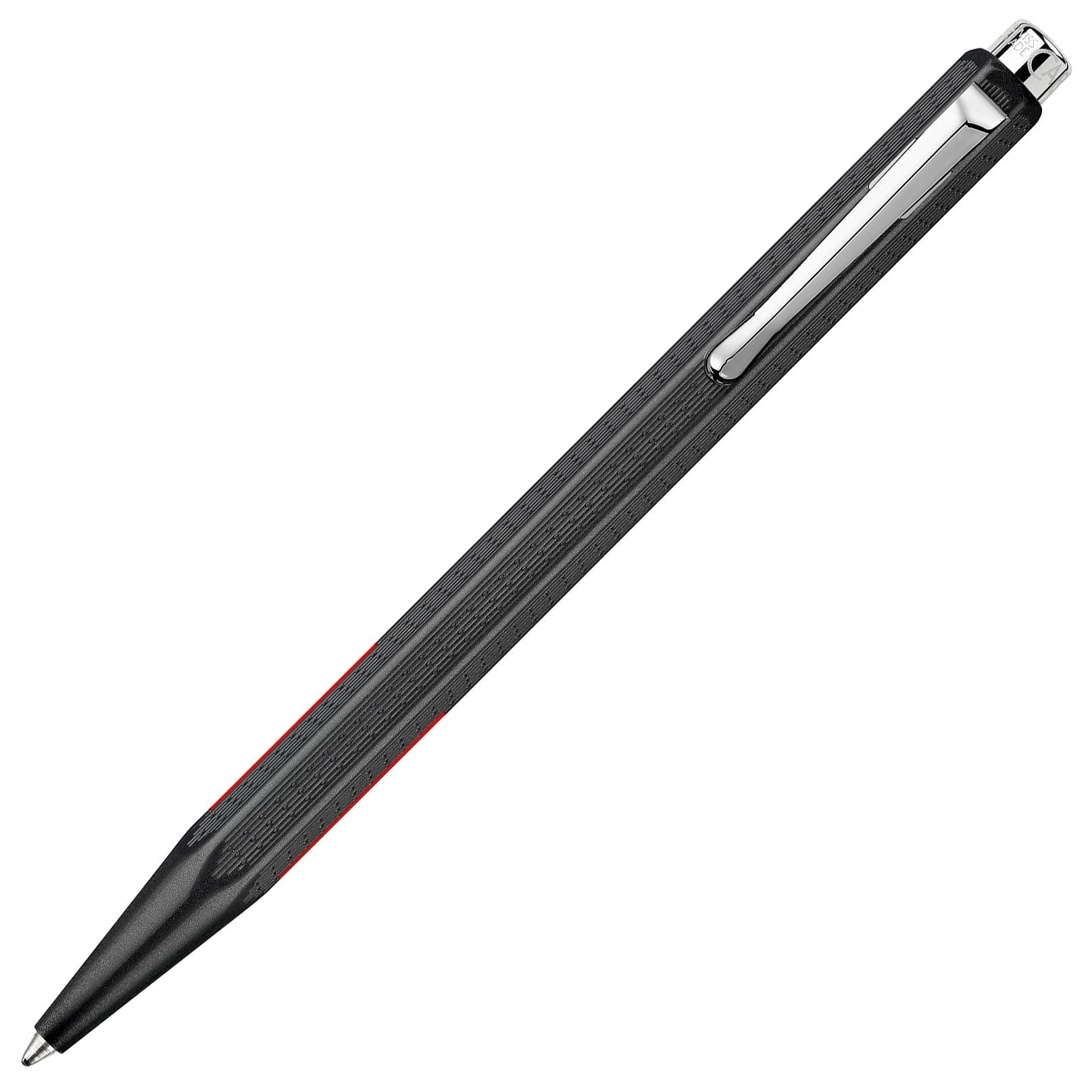 Set stylo bille CARAN D'ACHE Ecridor Racing - Medium (M) - Chromé Noir Mat - 7630002341561