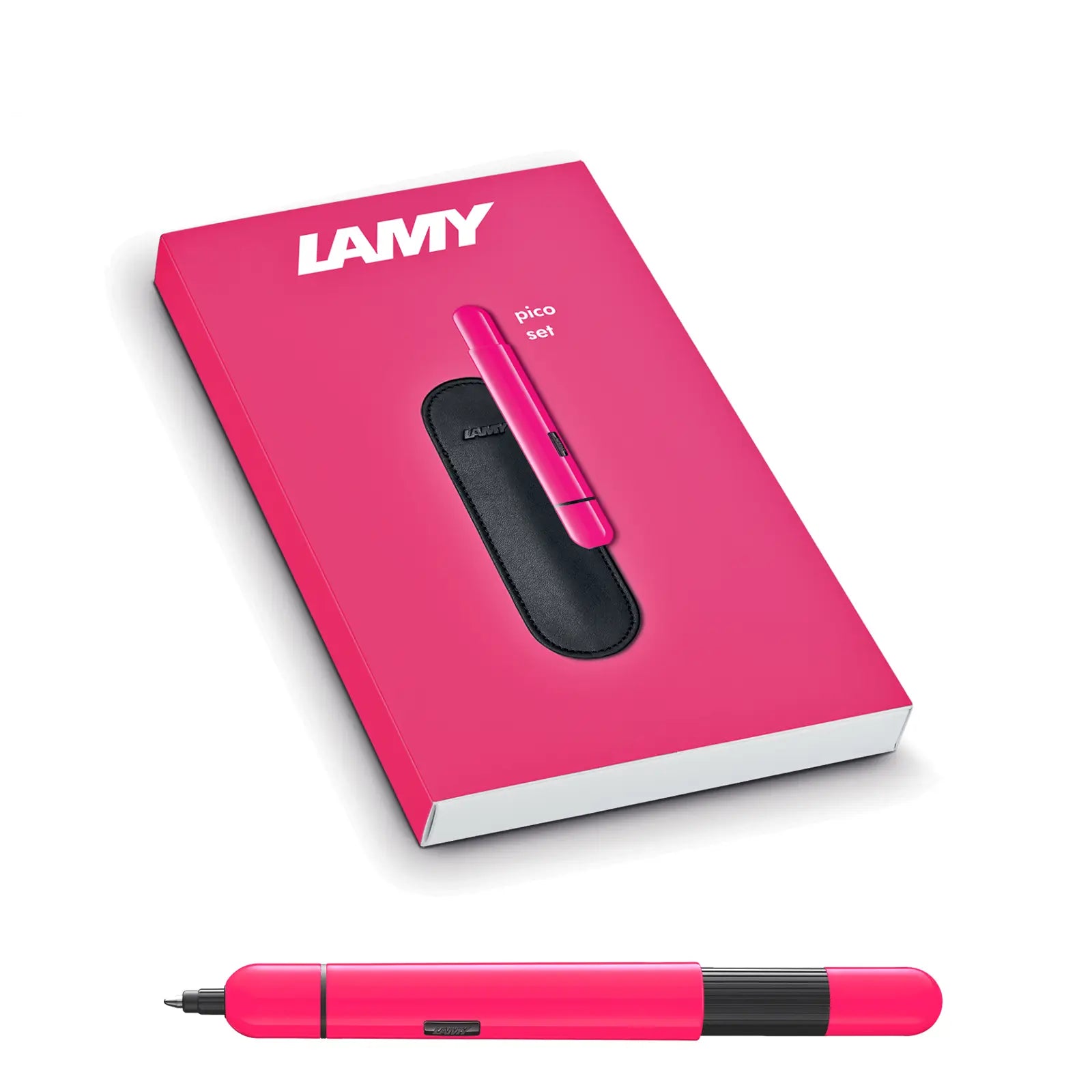Set stylo bille LAMY pico - Medium (M) - Pink - 4014519762744