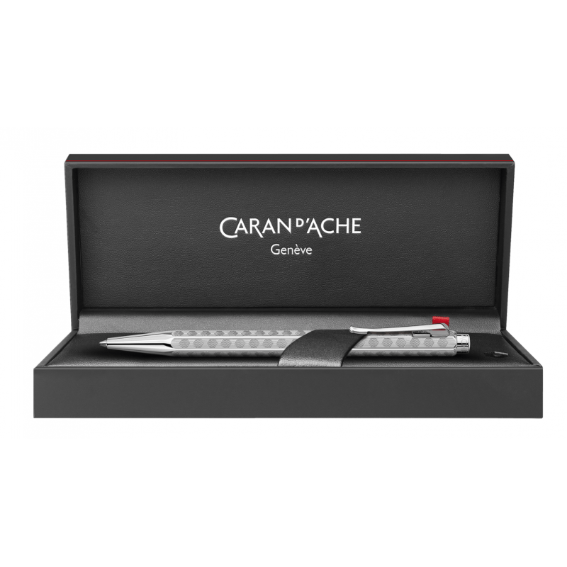Stylo bille CARAN D'ACHE Ecridor Héritage Palladié - Medium (M) - Argenté - -