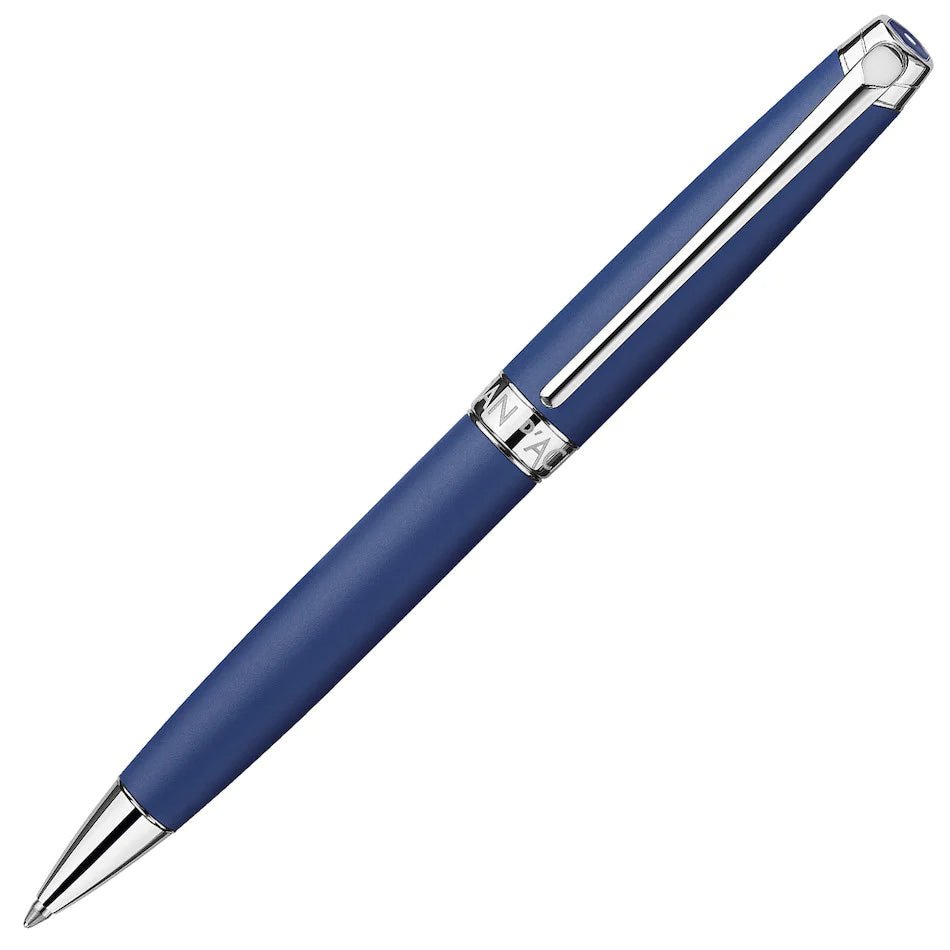 Stylo bille CARAN D'ACHE Léman Bleu Nuit - Medium (M) - Bleu nuit - -