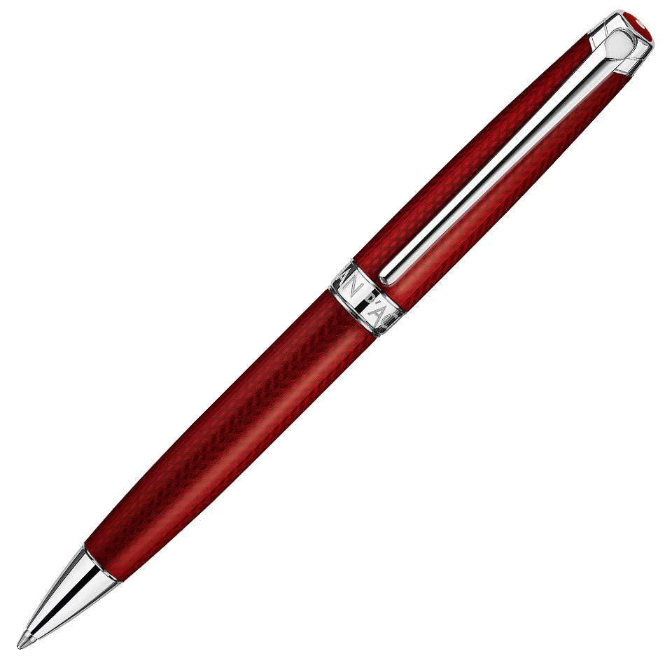 Stylo bille CARAN D'ACHE Léman Rouge Carmin - Medium (M) - Rouge Carmin - -