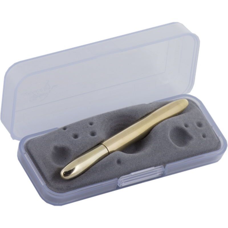 Stylo bille FISHER SPACE Pen Bullet Laiton Brut Antimicrobien - Medium (M) - Laqué Or - 747609845006