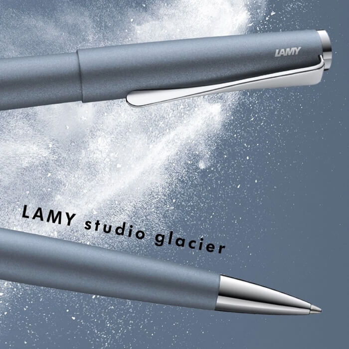 Stylo bille LAMY studio glacier Édition Spéciale - Medium (M) - Glacier - 4014519734246