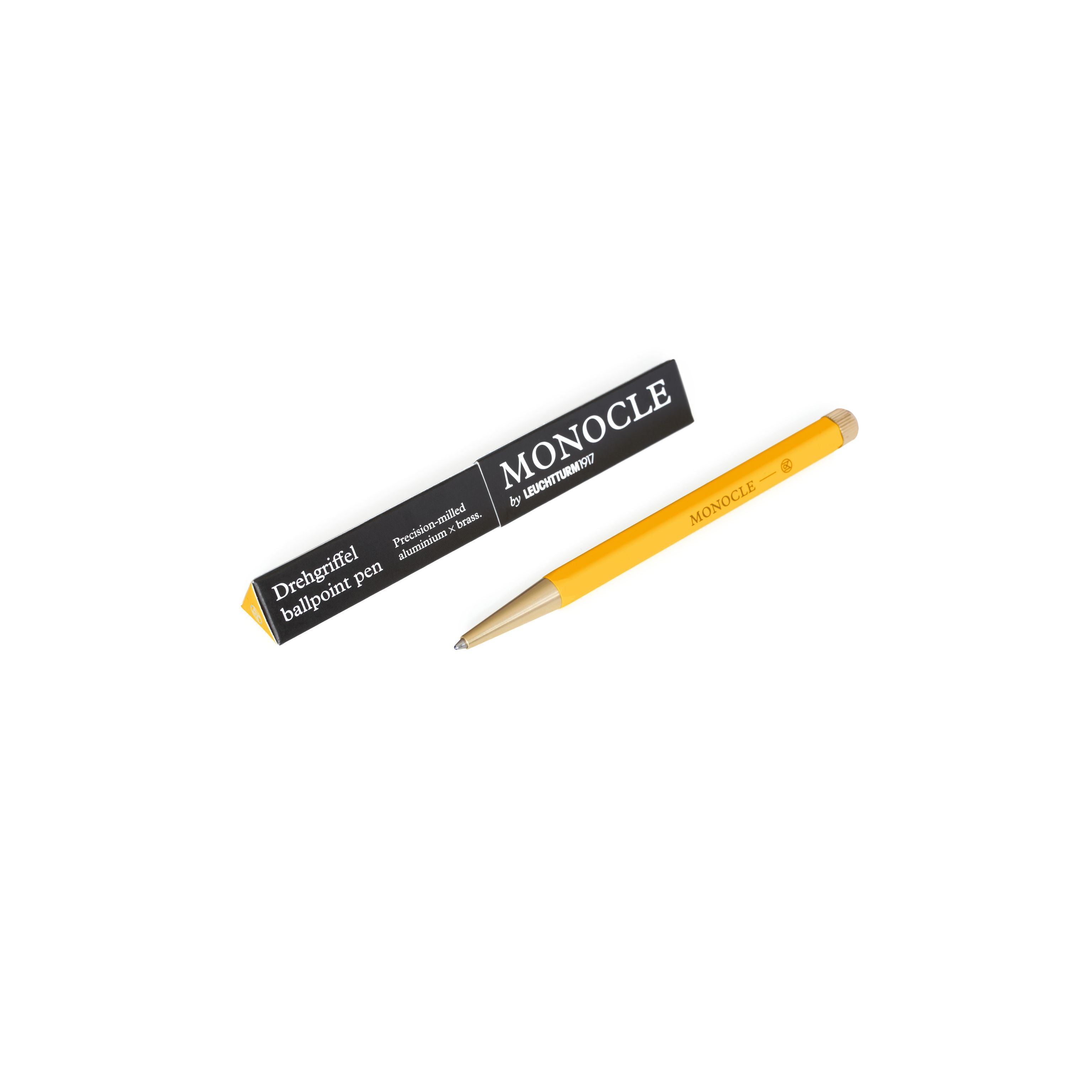 Stylo bille LEUCHTTURM1917 Drehgriffel Monocle - Medium (M) - Black - 4004117588860