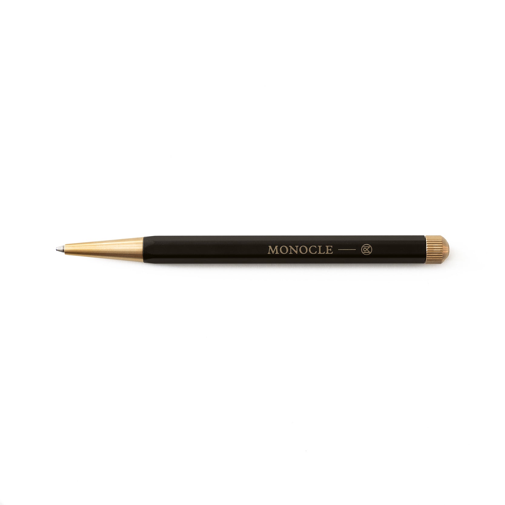 Stylo bille LEUCHTTURM1917 Drehgriffel Monocle - Medium (M) - Black - 4004117588860