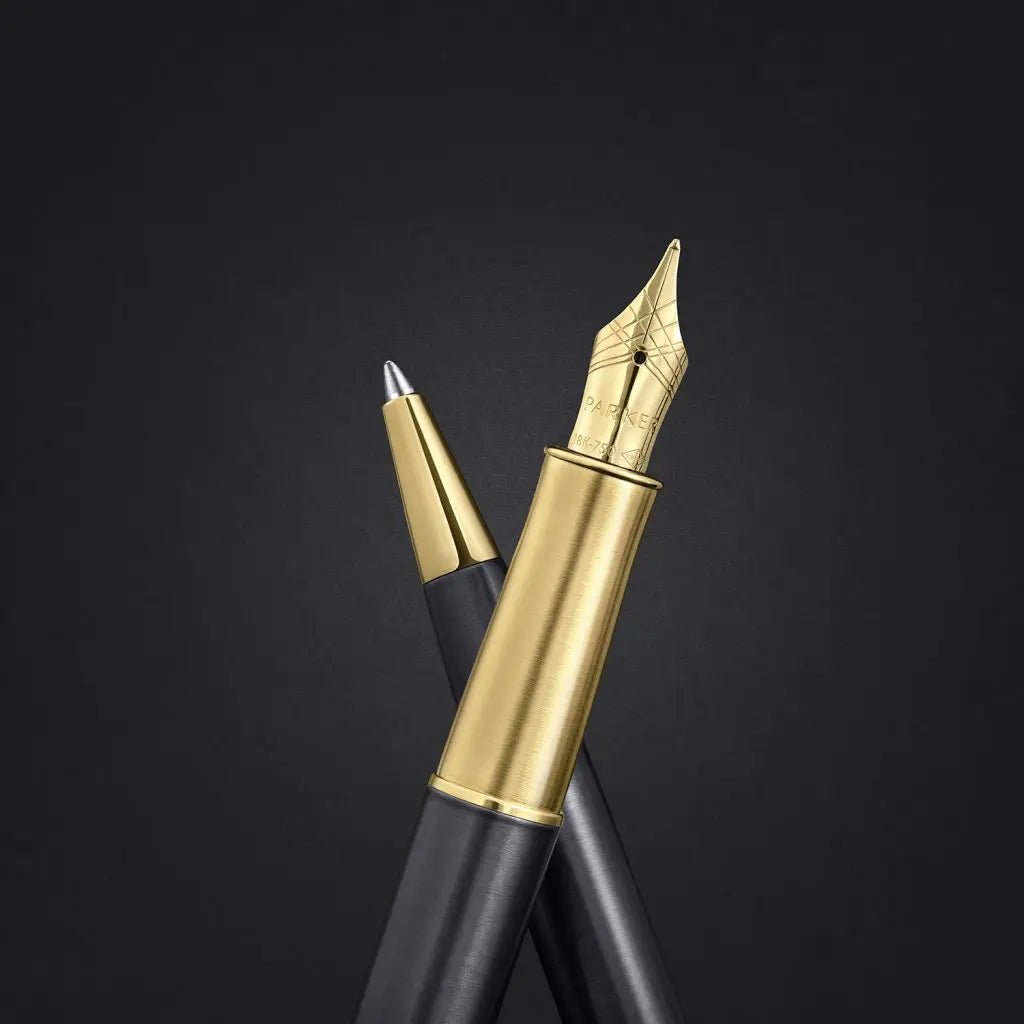 Stylo bille PARKER Sonnet Pioneers Collection - Medium (M) - Vernis Gris GT - -