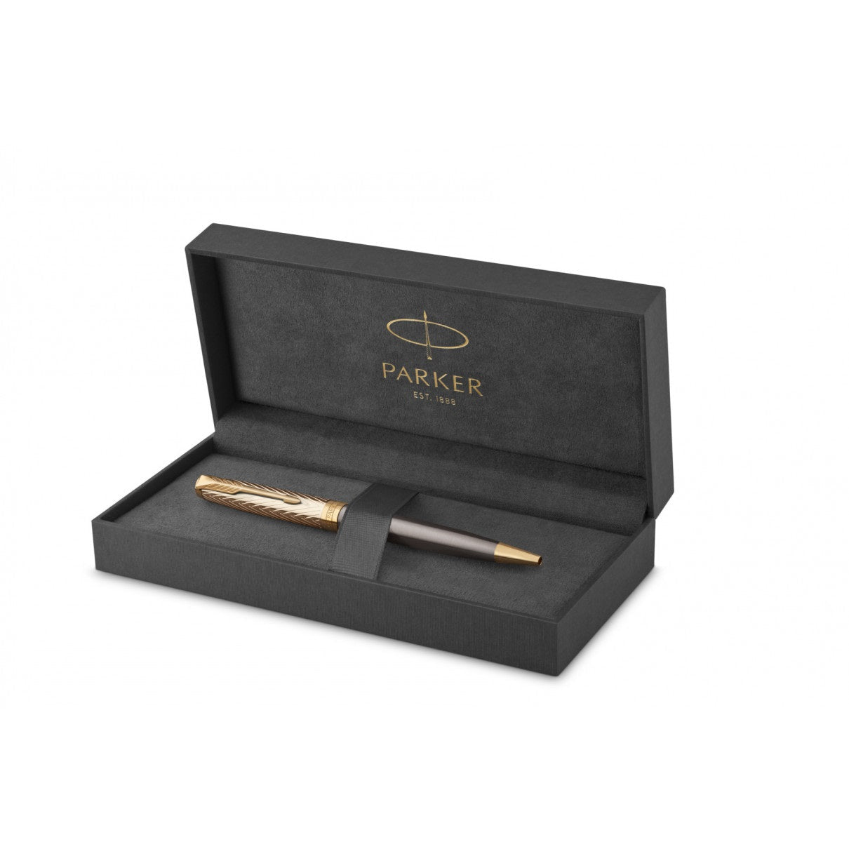 Stylo bille PARKER Sonnet Pioneers Collection - Medium (M) - Vernis Gris GT - -