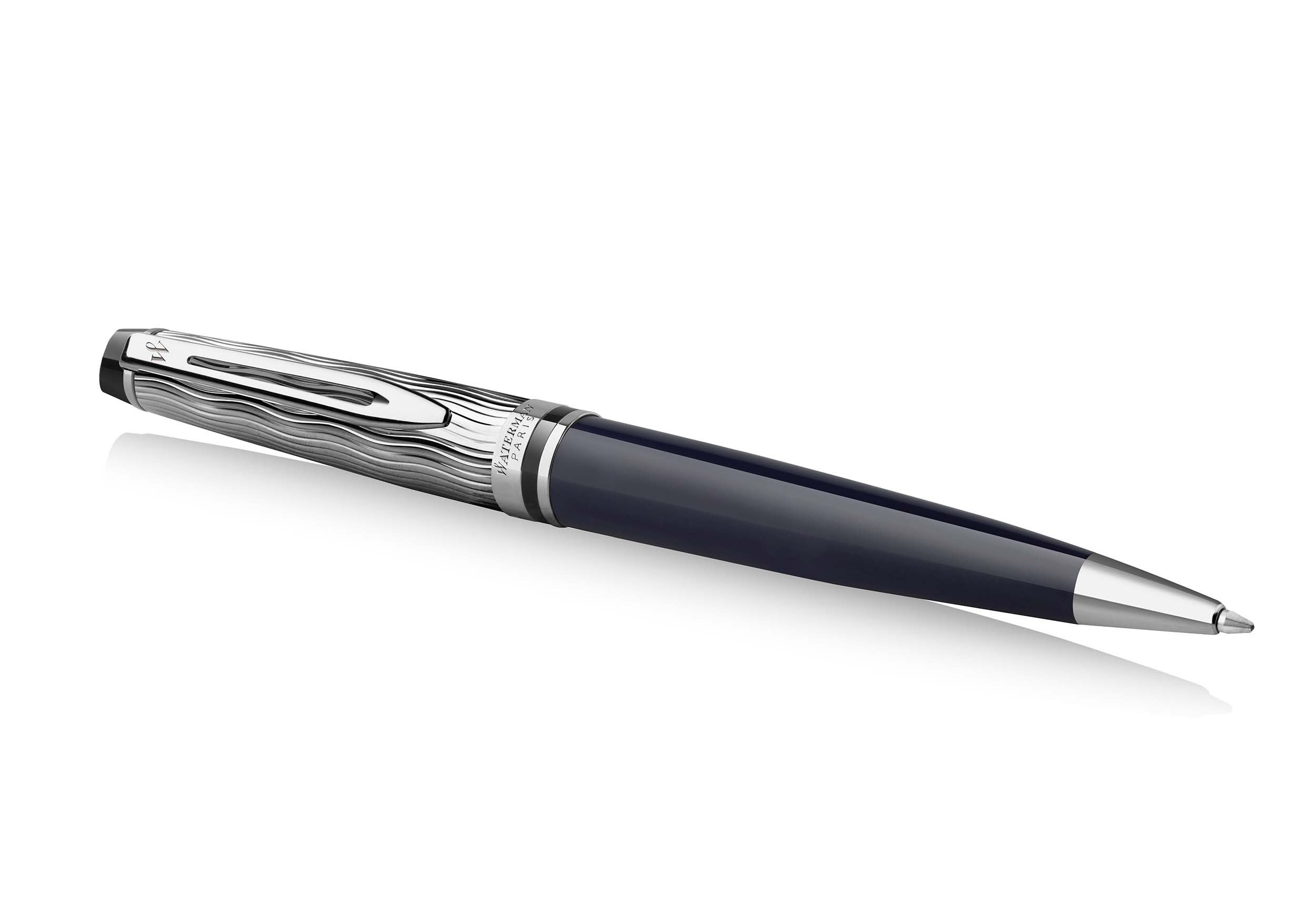 Stylo bille WATERMAN Expert l'Essence du Bleu - Medium (M) - Bleu - 3026981664663