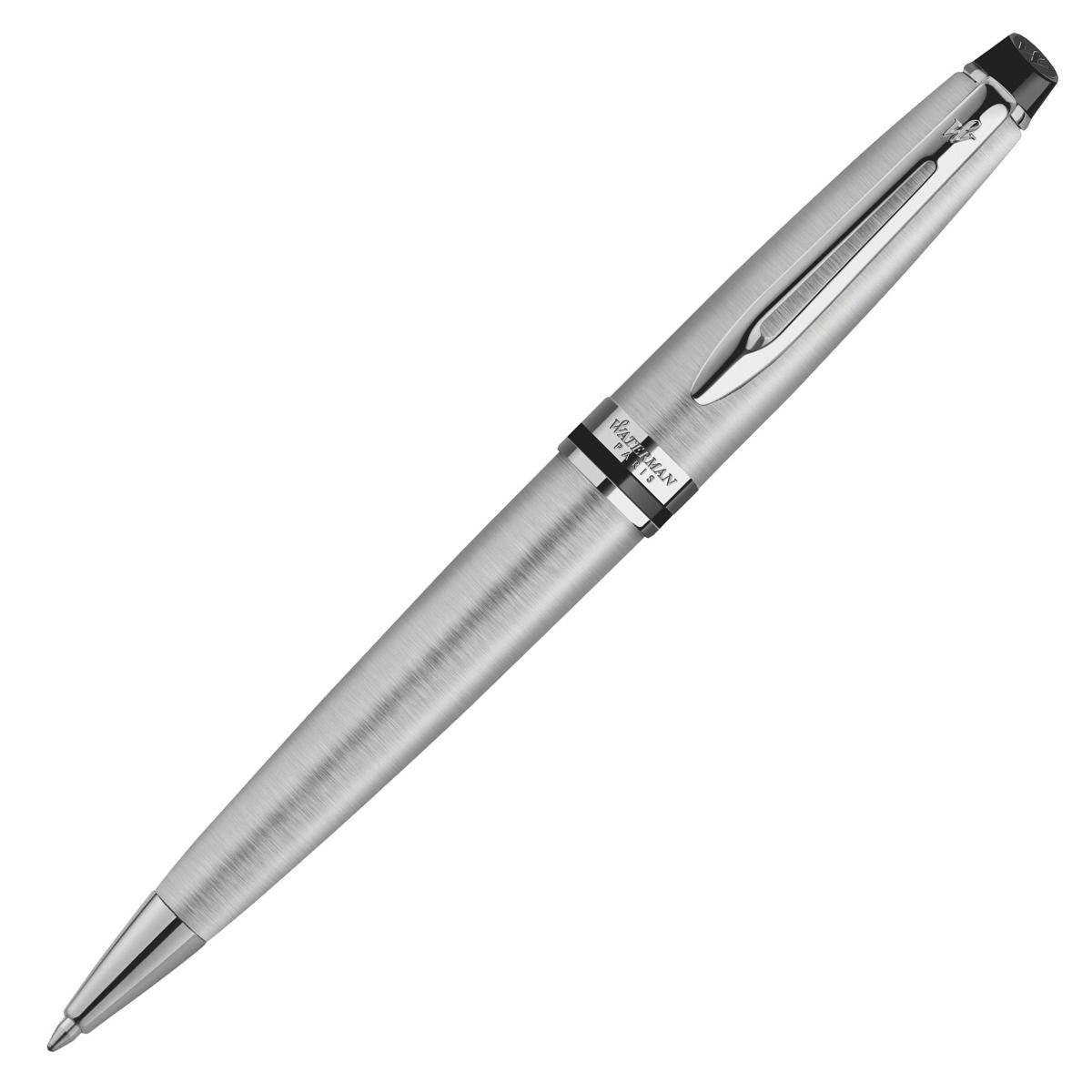 Stylo bille WATERMAN Expert - Medium (M) - Acier Métallisé CT - -