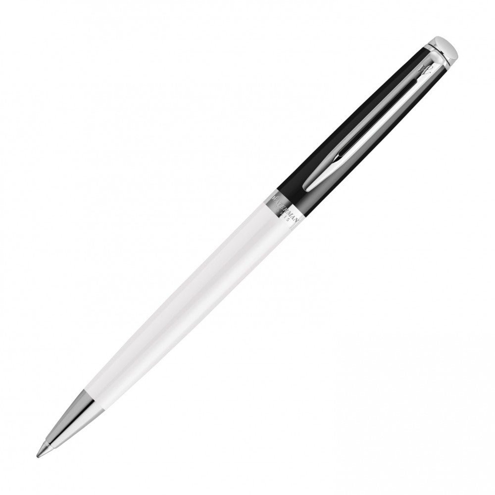Stylo bille WATERMAN Hémisphère Colour Blocking - Medium (M) - Blanc - -