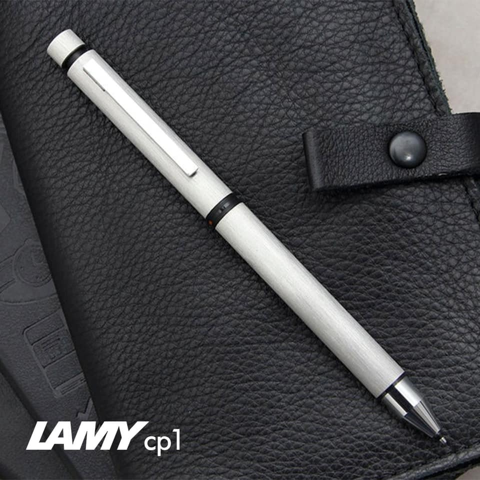 Stylo multifonction LAMY cp1 tri pen - Brushed Steel - - 4014519728337