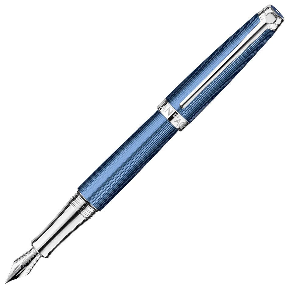 Stylo plume CARAN D'ACHE Léman Grand Bleu - Fine (F) - Grand bleu - -