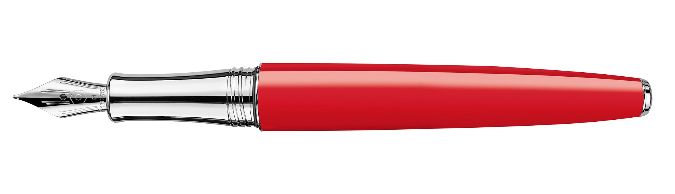 Stylo plume CARAN D'ACHE Léman Rouge Écarlate - Fine (F) - Rouge écarlate - -