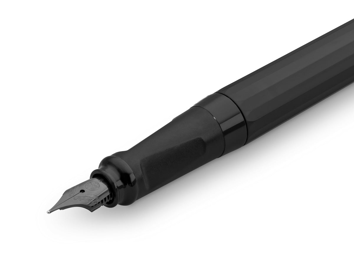 Stylo plume KAWECO Perkeo - Fine (F) - All Black - 4250278616939
