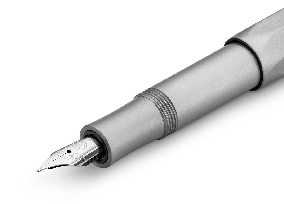 Stylo plume KAWECO Steel Sport - Extra-fine (EF) - Acier - 4250278613549