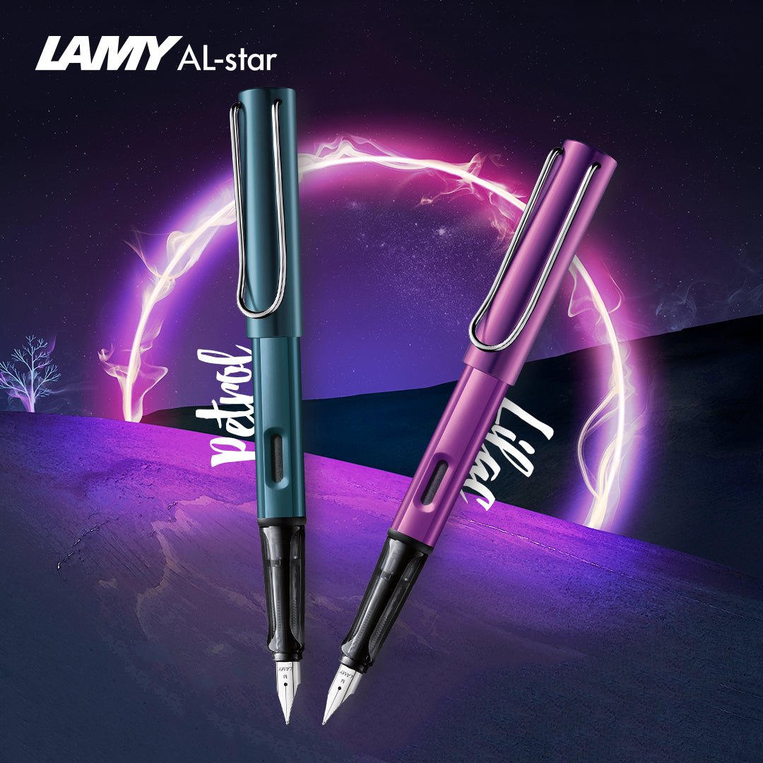 Stylo plume LAMY AL-star lilac & petrol Édition Spéciale - Extra-fine (EF) - Lilac - 4014519754787