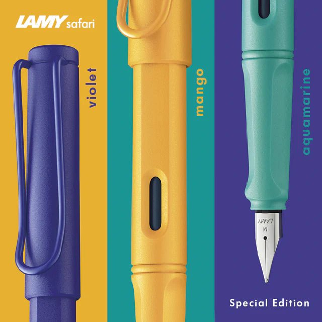 Stylo plume LAMY safari Candy Édition Spéciale - Extra-fine (EF) - Aquamarine - 4014519727958