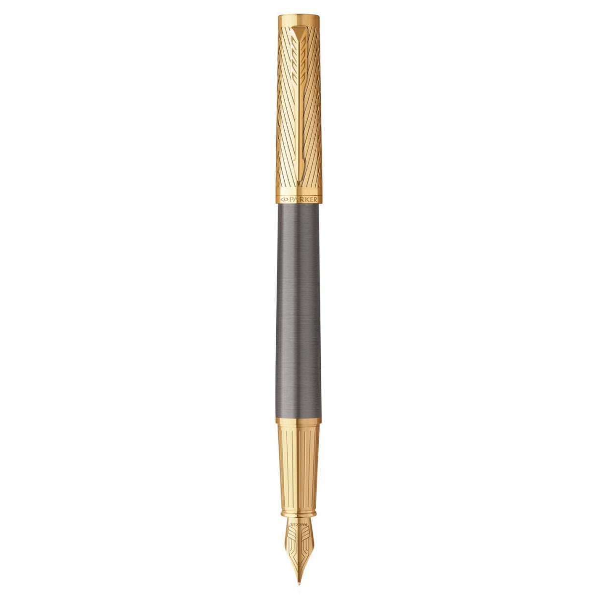 Stylo plume PARKER Ingenuity Pioneers Collection - Fine (F) - Vernis Gris GT - -