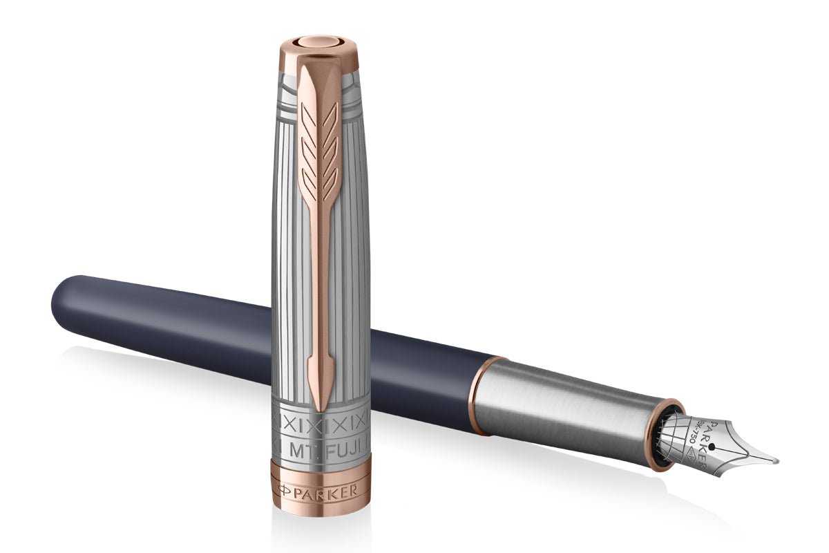 Stylo personnalisé Parker - Plume Sonnet Noir Mat GT