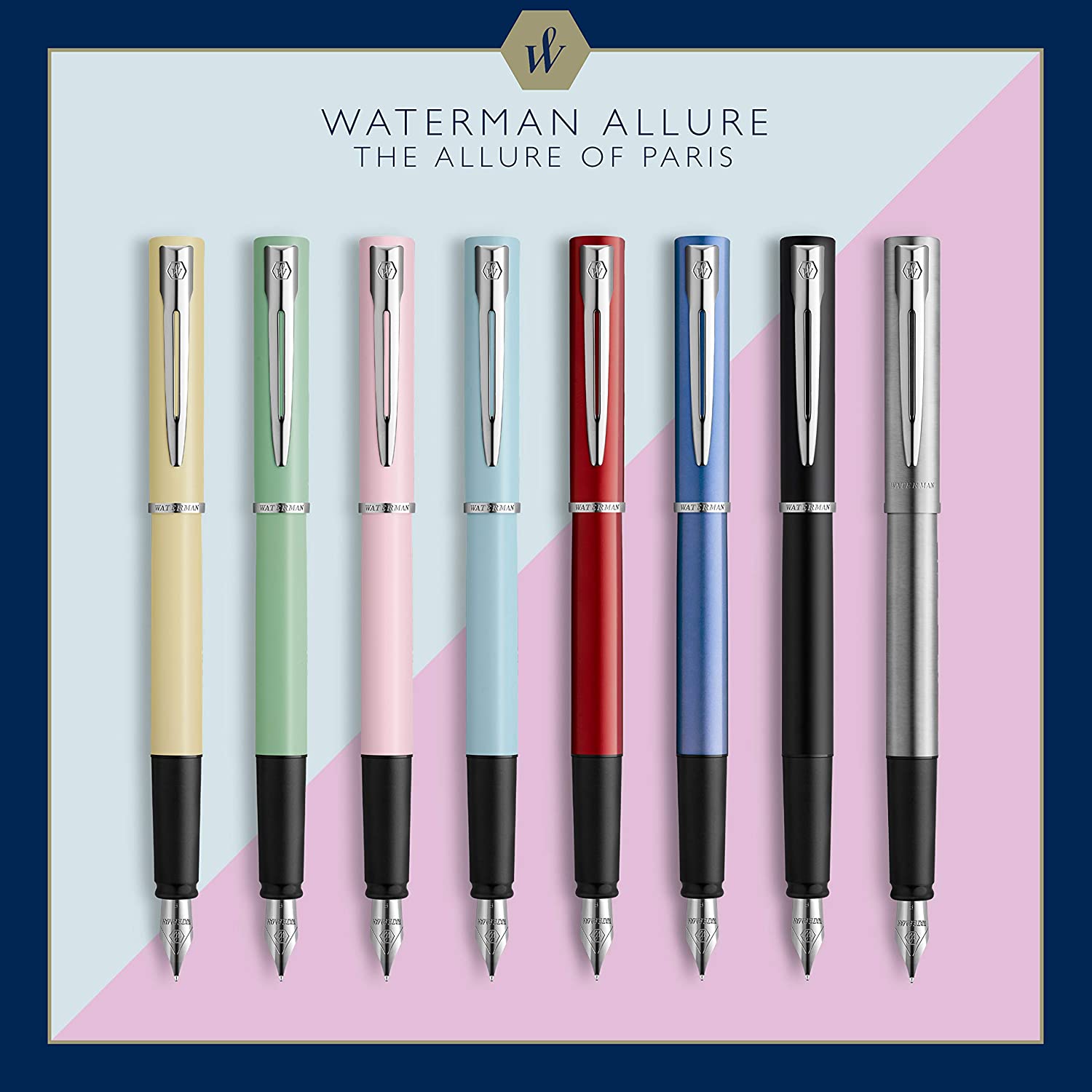 Waterman Allure - Stylo plume - pointe fine - disponible dans