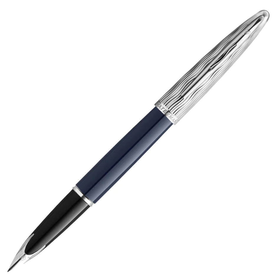 Stylo plume WATERMAN Carène l'Essence du Bleu - Fine (F) - Bleu - -