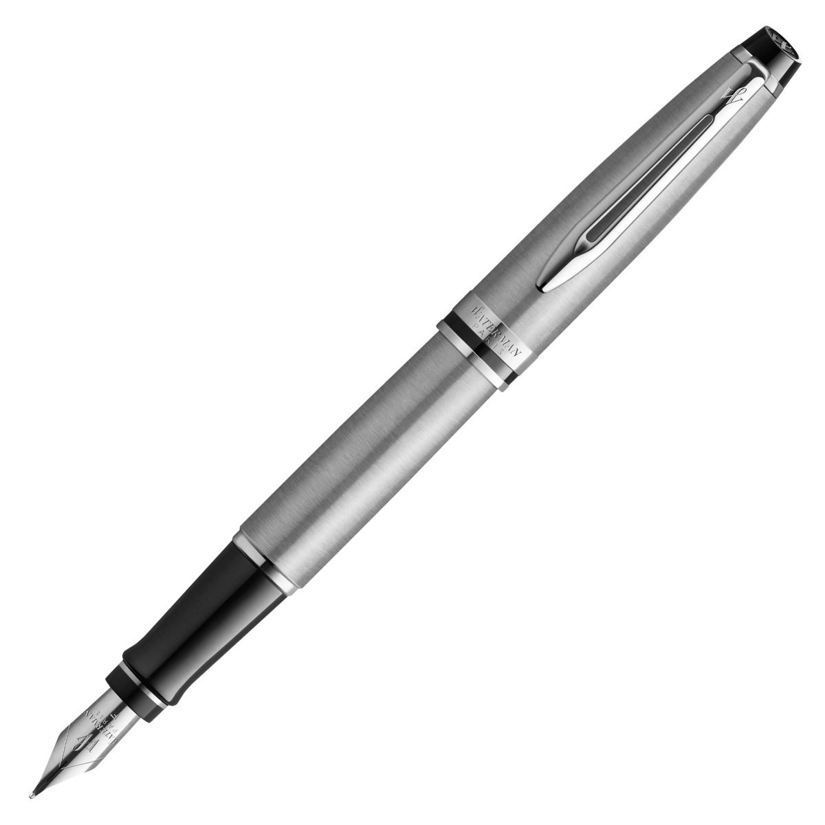 Stylo plume WATERMAN Expert - Fine (F) - Acier Métallisé CT - -