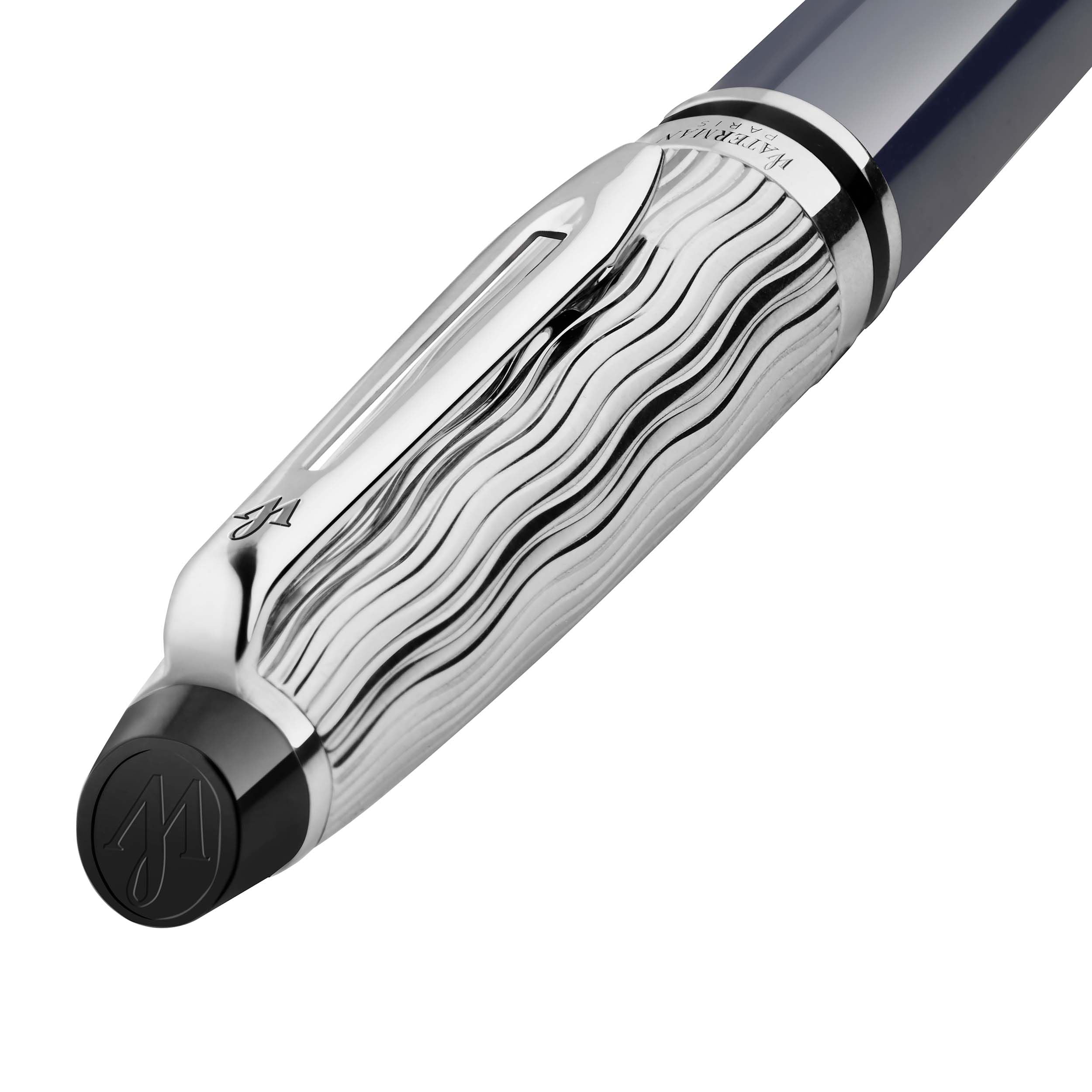 Stylo plume WATERMAN Expert l'Essence du Bleu - Fine (F) - Bleu - 3026981664267