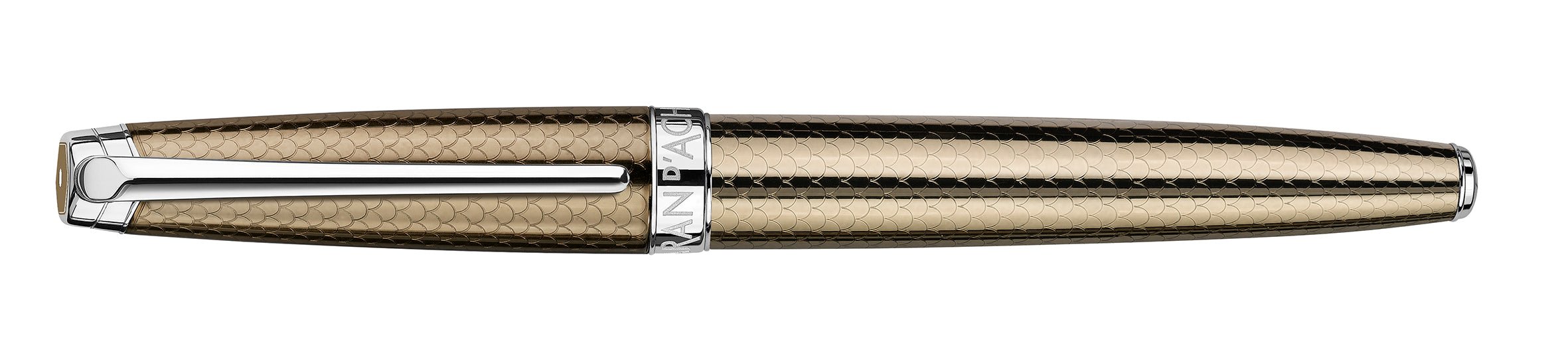 Stylo roller CARAN D'ACHE Léman Caviar - Fine (F) - Caviar - -