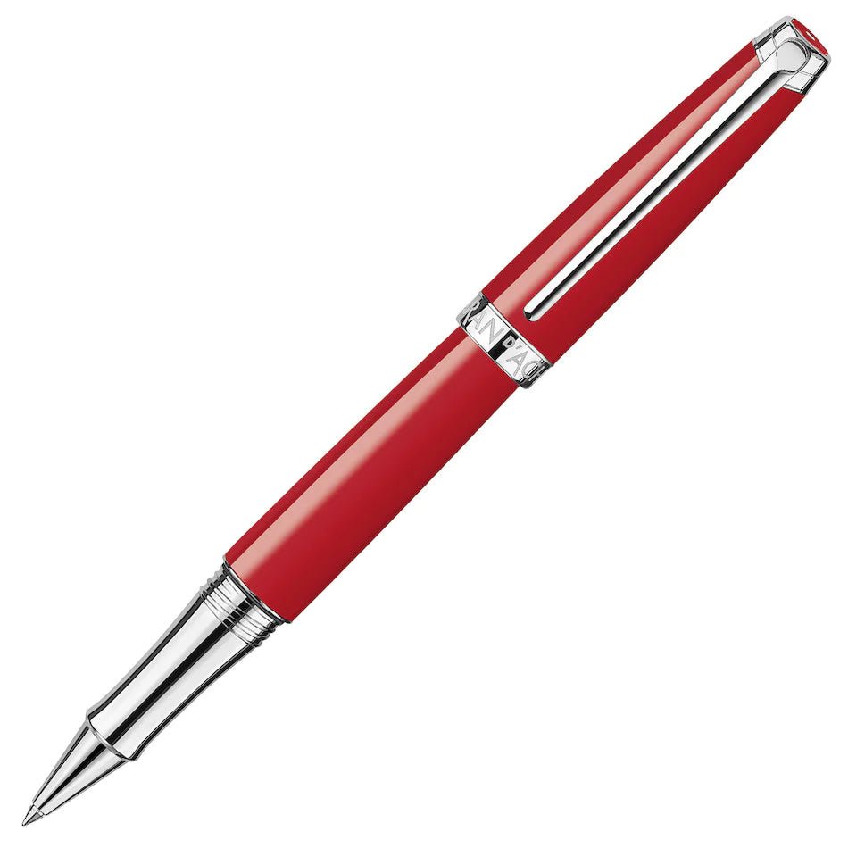 Stylo roller CARAN D'ACHE Léman Rouge Écarlate - Fine (F) - Rouge écarlate - -