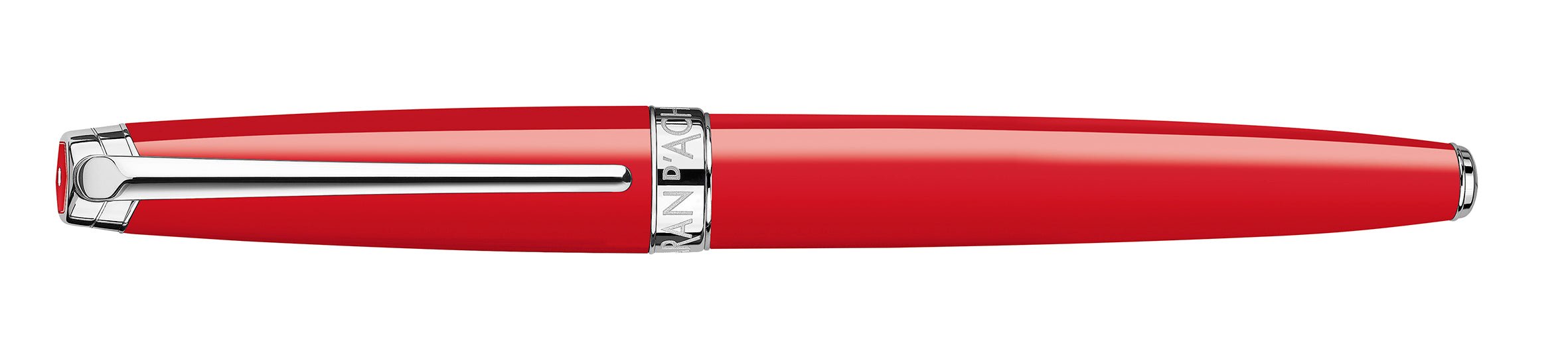 Stylo roller CARAN D'ACHE Léman Rouge Écarlate - Fine (F) - Rouge écarlate - -