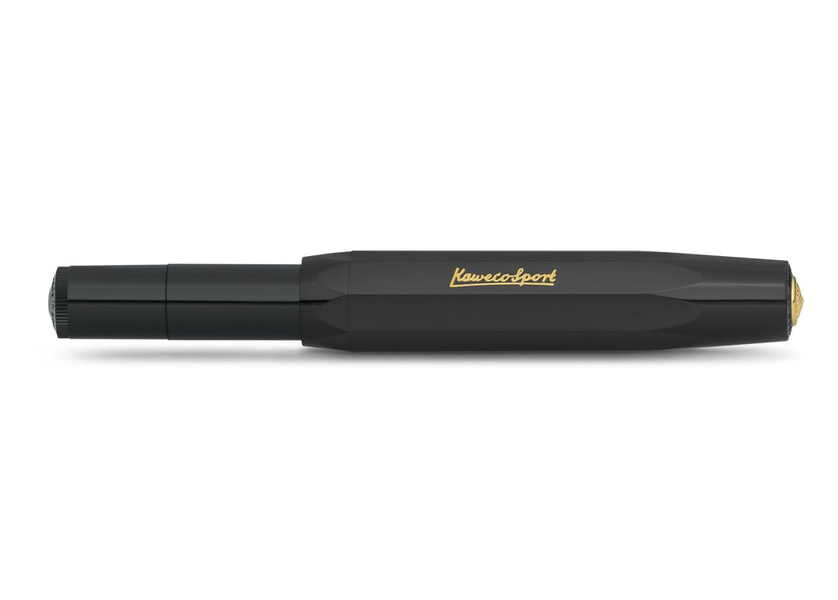 Stylo roller KAWECO Classic Sport - 0.7 - Noir - 4250278600587