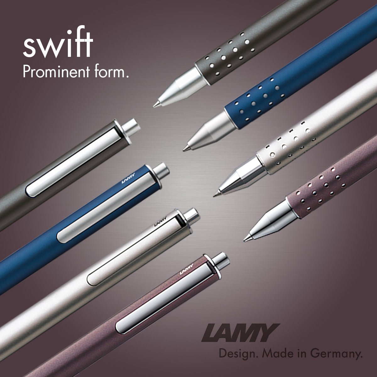 Stylo roller LAMY swift - Medium (M) - Anthracite - 4014519290971