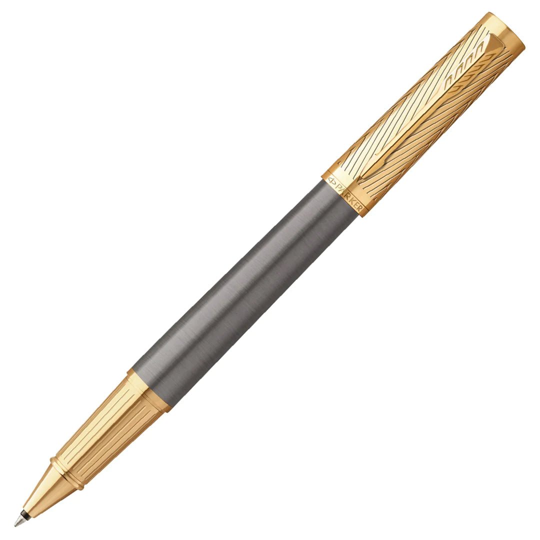 Stylo roller PARKER Ingenuity Pioneers Collection - Fine (F) - Vernis Gris GT - -
