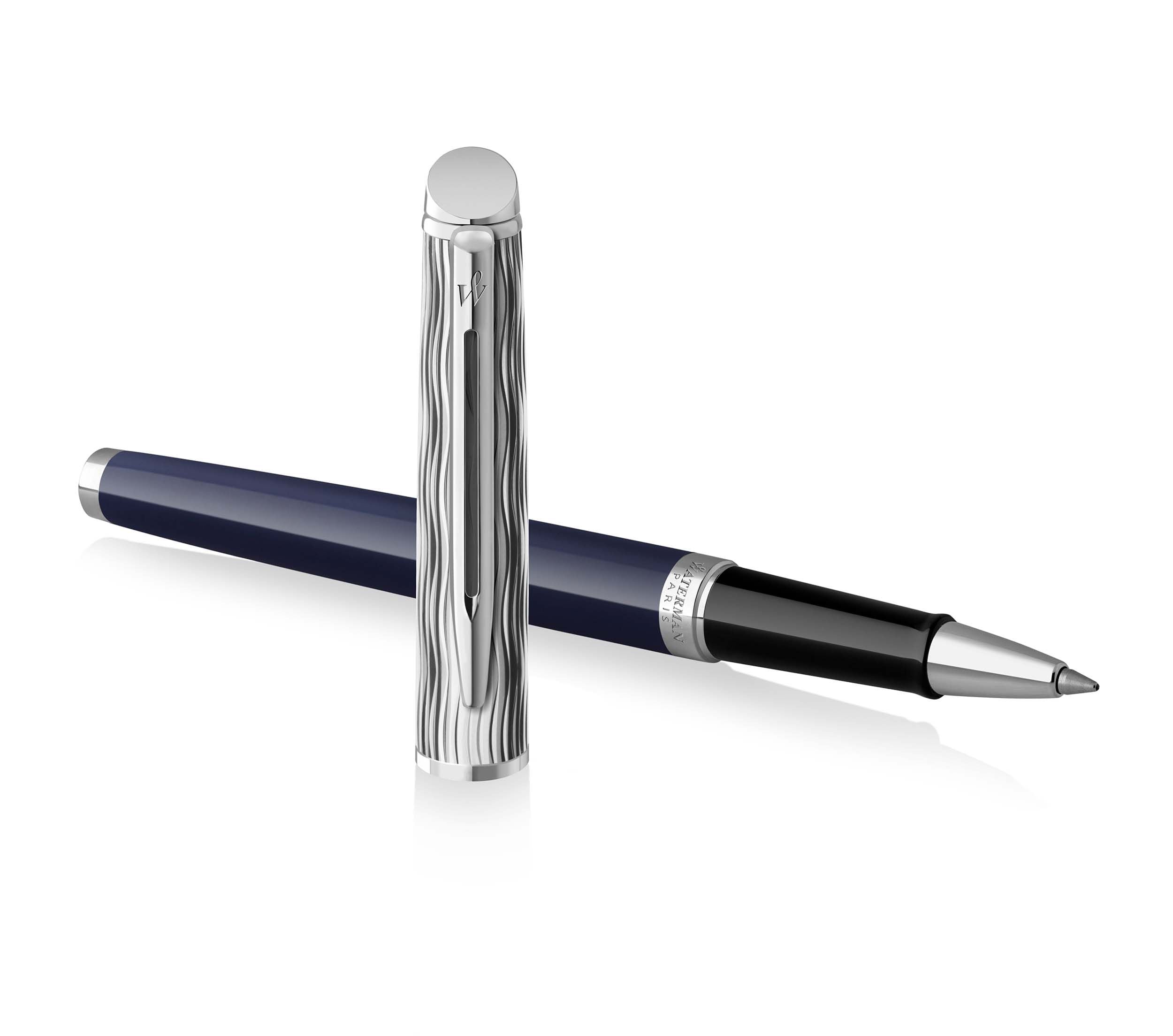 Stylo roller WATERMAN Hémisphère l'Essence du Bleu - Fine (F) - Bleu - 3026981664694