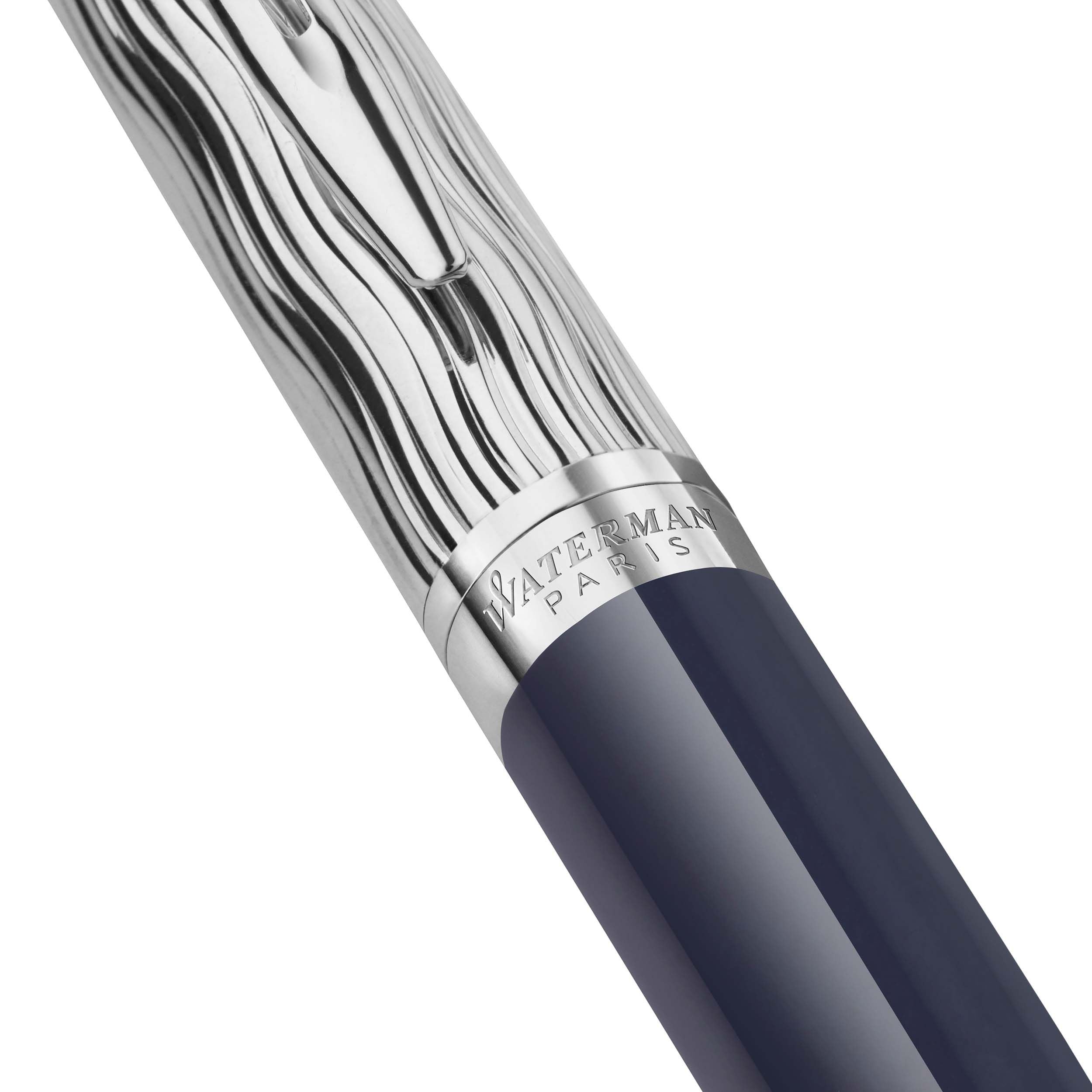 Stylo roller WATERMAN Hémisphère l'Essence du Bleu - Fine (F) - Bleu - 3026981664694