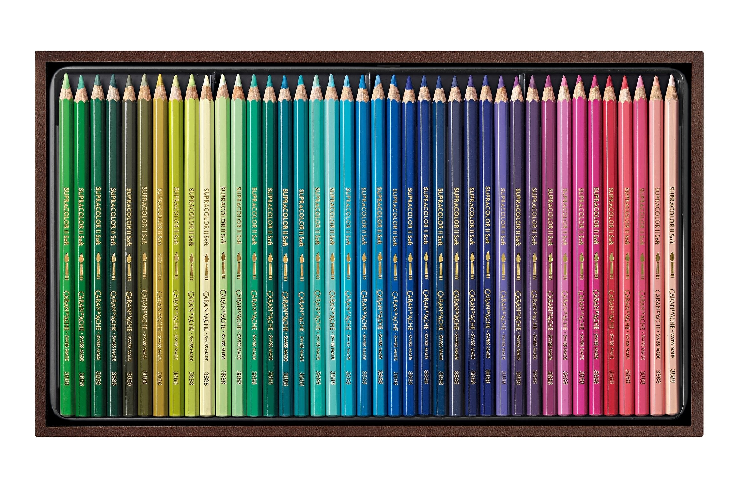 SUPRACOLOR Aquarelle - Coffret Bois 80 Couleurs - 7610186044809