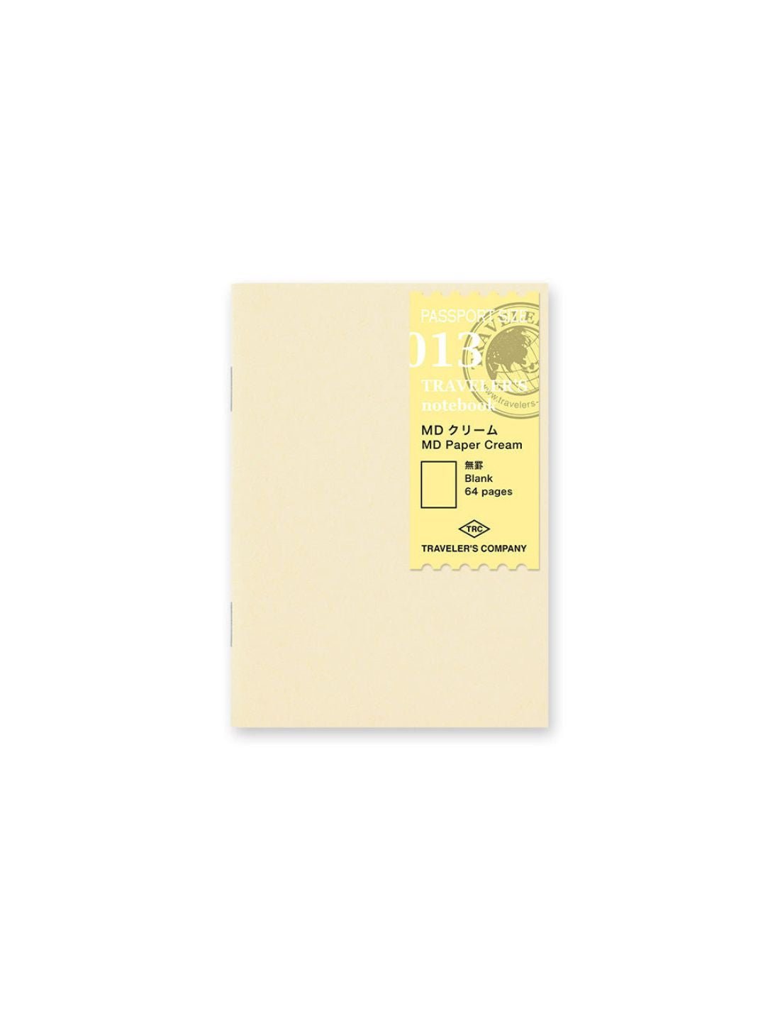 TRAVELER'S notebook 013 - carnet papier crème (passport size) - TN Passport size - Uni - 4902805144049